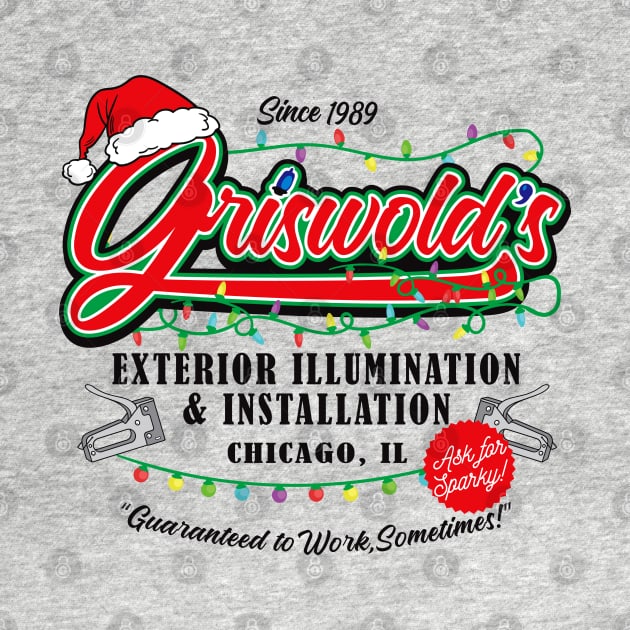 Griswold Illumination Christmas Vacation '89 by Alema Art